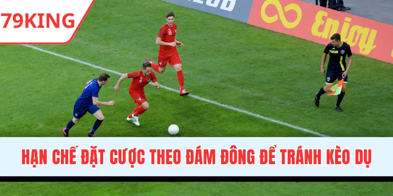 Hạn chế đặt cược theo đám đông để tránh kèo dụ